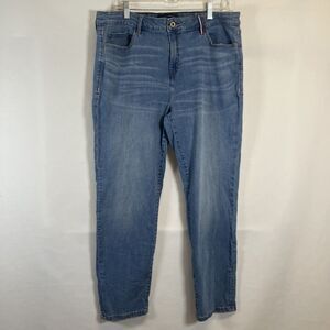 Tommy Hilfiger Jeans Raleigh Women's 16 High Rise Straight Leg Classic Blue